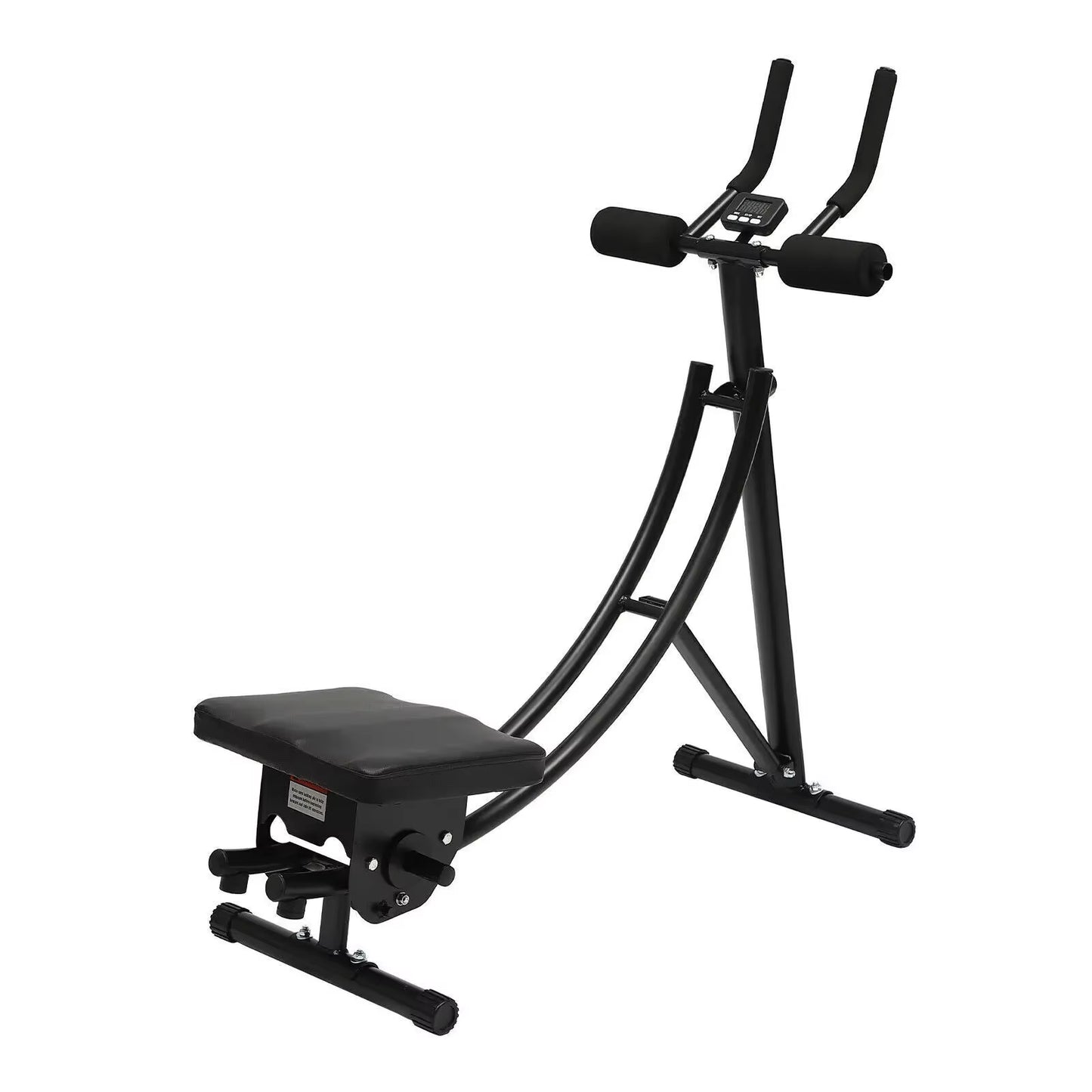 Abdominal Crunch Core Workout Ab Trainer Machine, Coaster for Home & Gym