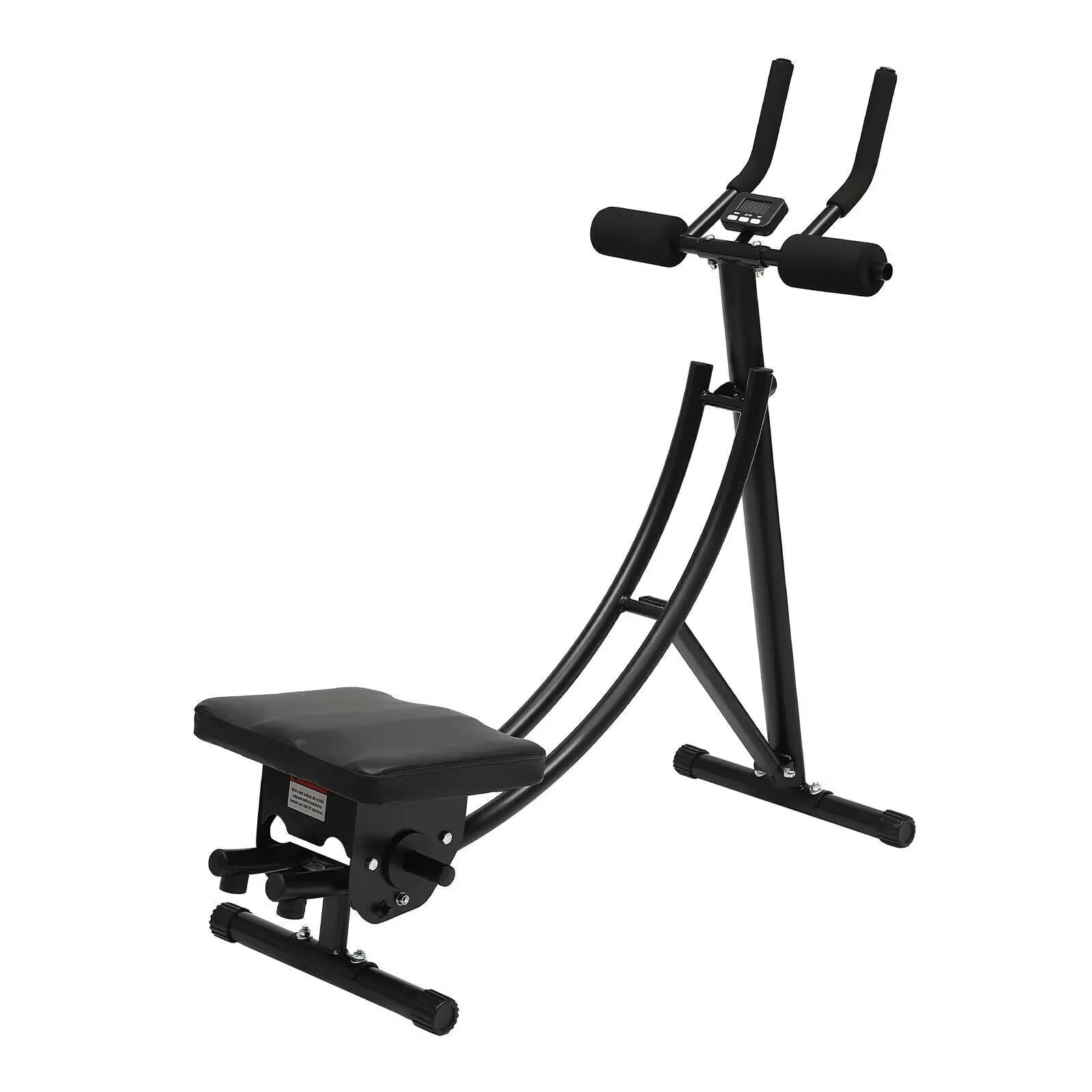 Abdominal Crunch Core Workout Ab Trainer Machine, Coaster for Home & Gym