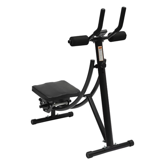 Abdominal Crunch Core Workout Ab Trainer Machine, Coaster for Home & Gym